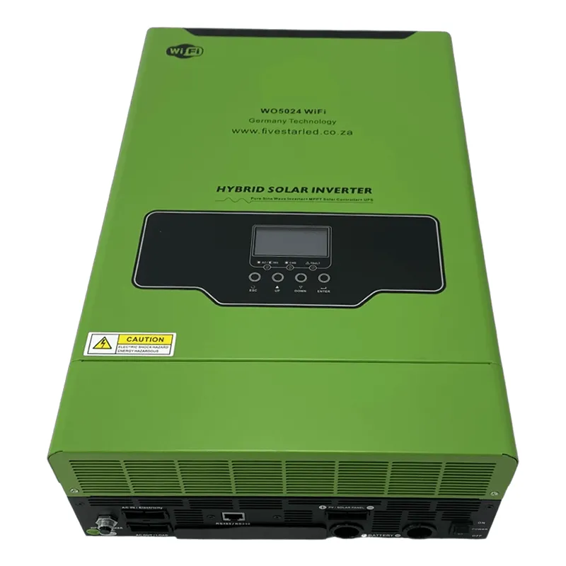 MPPT 5KVA LCD Display 4000W Pure Sinewave 120A Hybrid Inverter