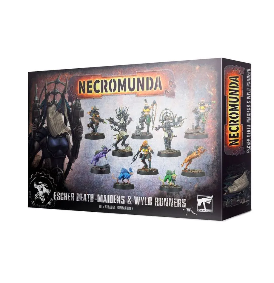 Necromunda: Escher Death Maidens and Wyld Runners
