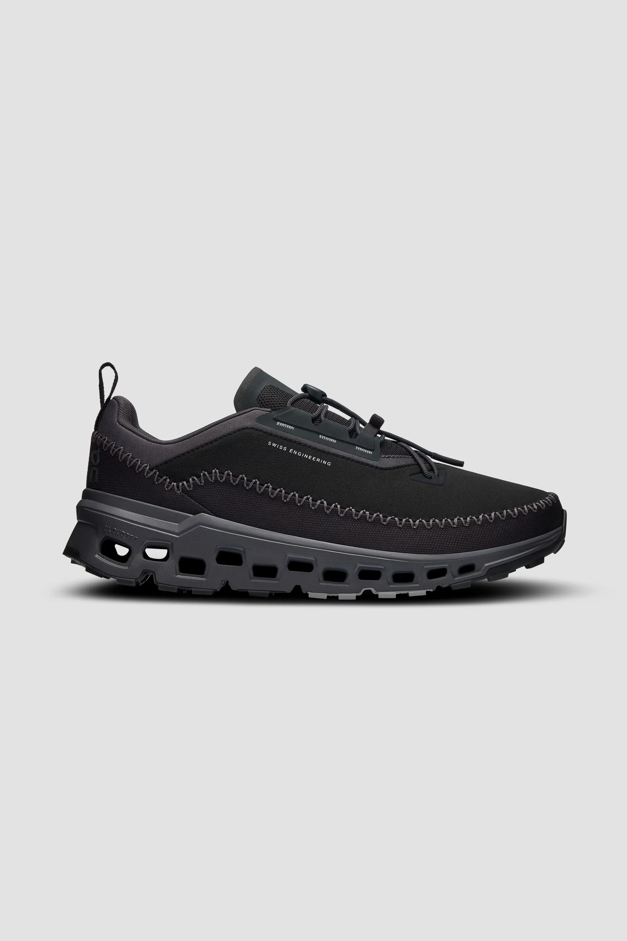 ON Mens Cloudaway 2 Running Shoes in Black/Eclipse Color