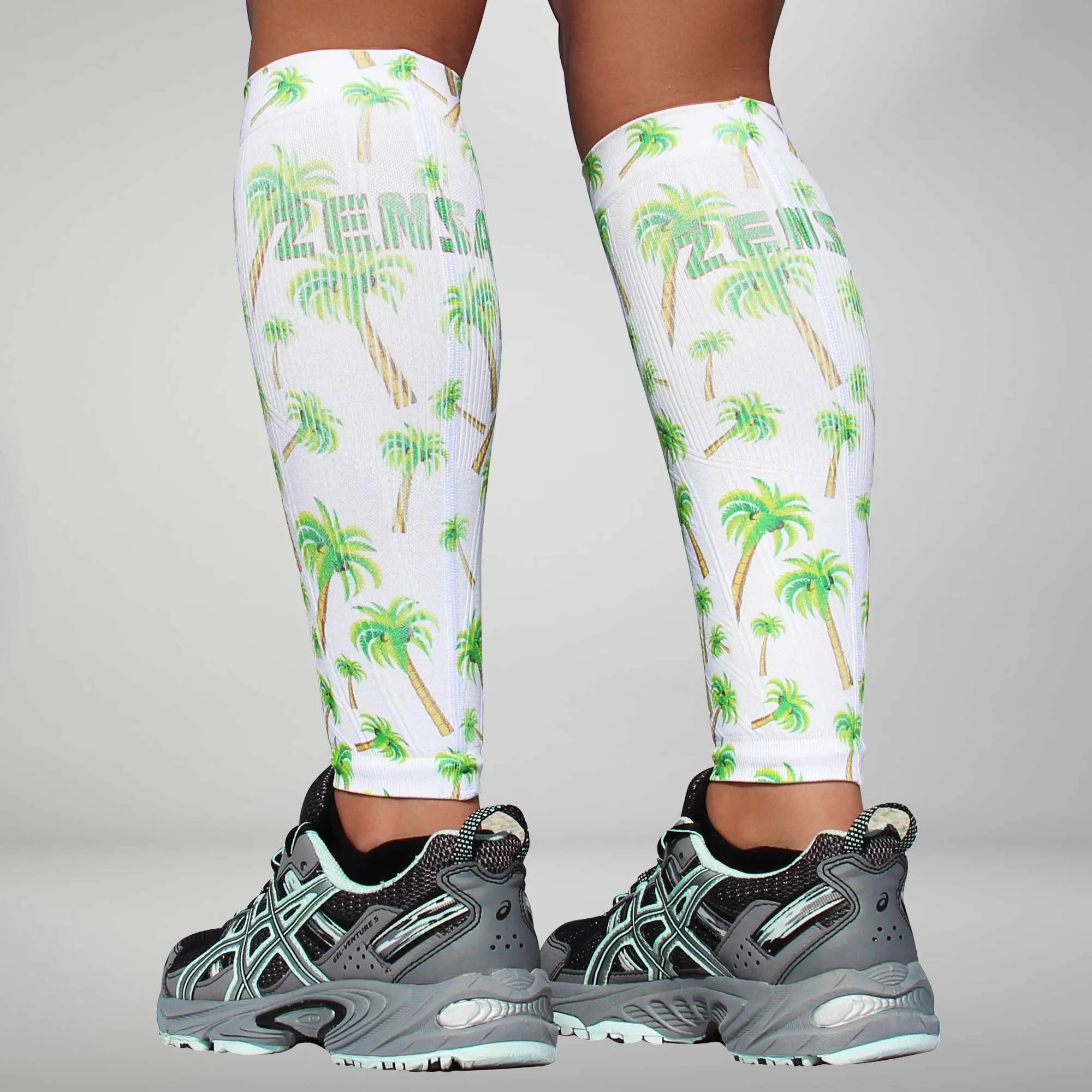Palm Tree Compression Leg Sleeves