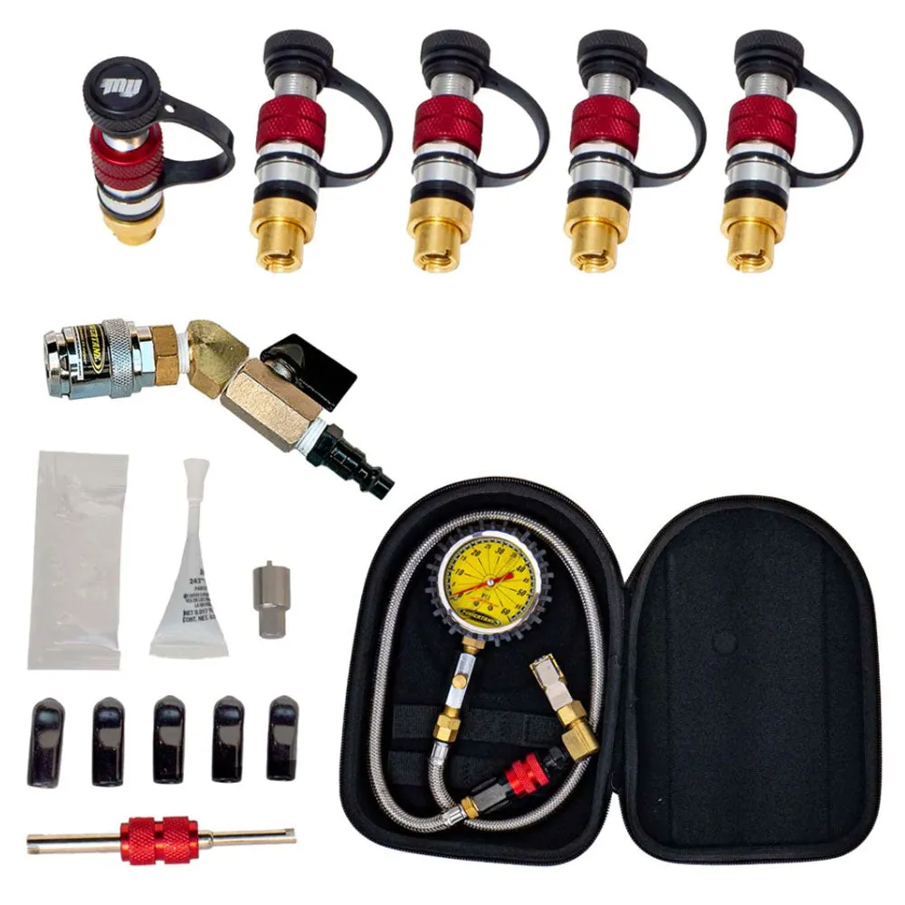 Power Tank - Monster Valve Flat - KMC Edition (MV4) - Rapid Tire Air Up & Air Down Kit