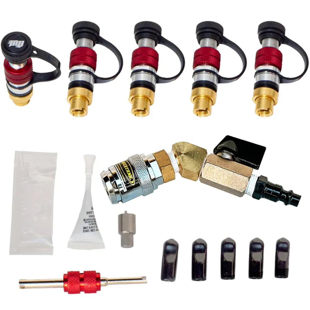 Power Tank - Monster Valve Flat - KMC Edition (MV4) - Rapid Tire Air Up & Air Down Kit