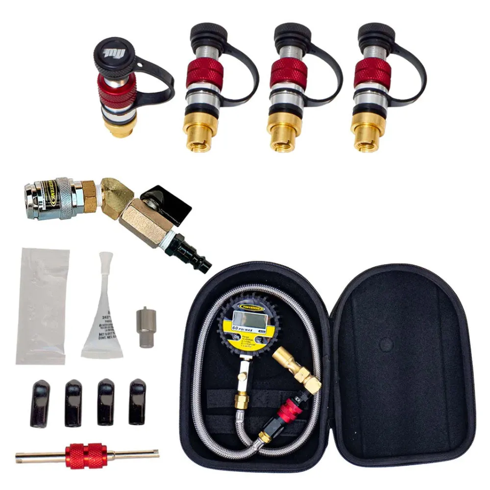 Power Tank - Monster Valve Flat - KMC Edition (MV4) - Rapid Tire Air Up & Air Down Kit
