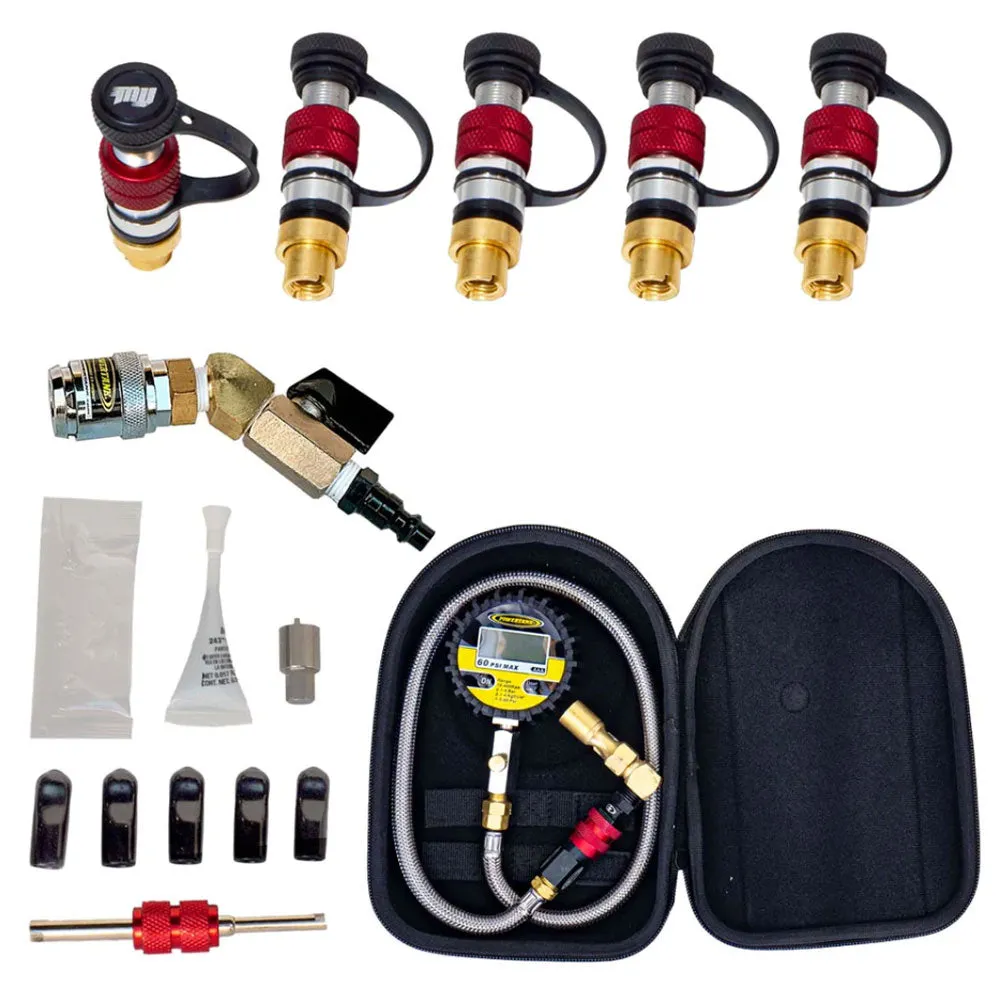 Power Tank - Monster Valve Flat - KMC Edition (MV4) - Rapid Tire Air Up & Air Down Kit