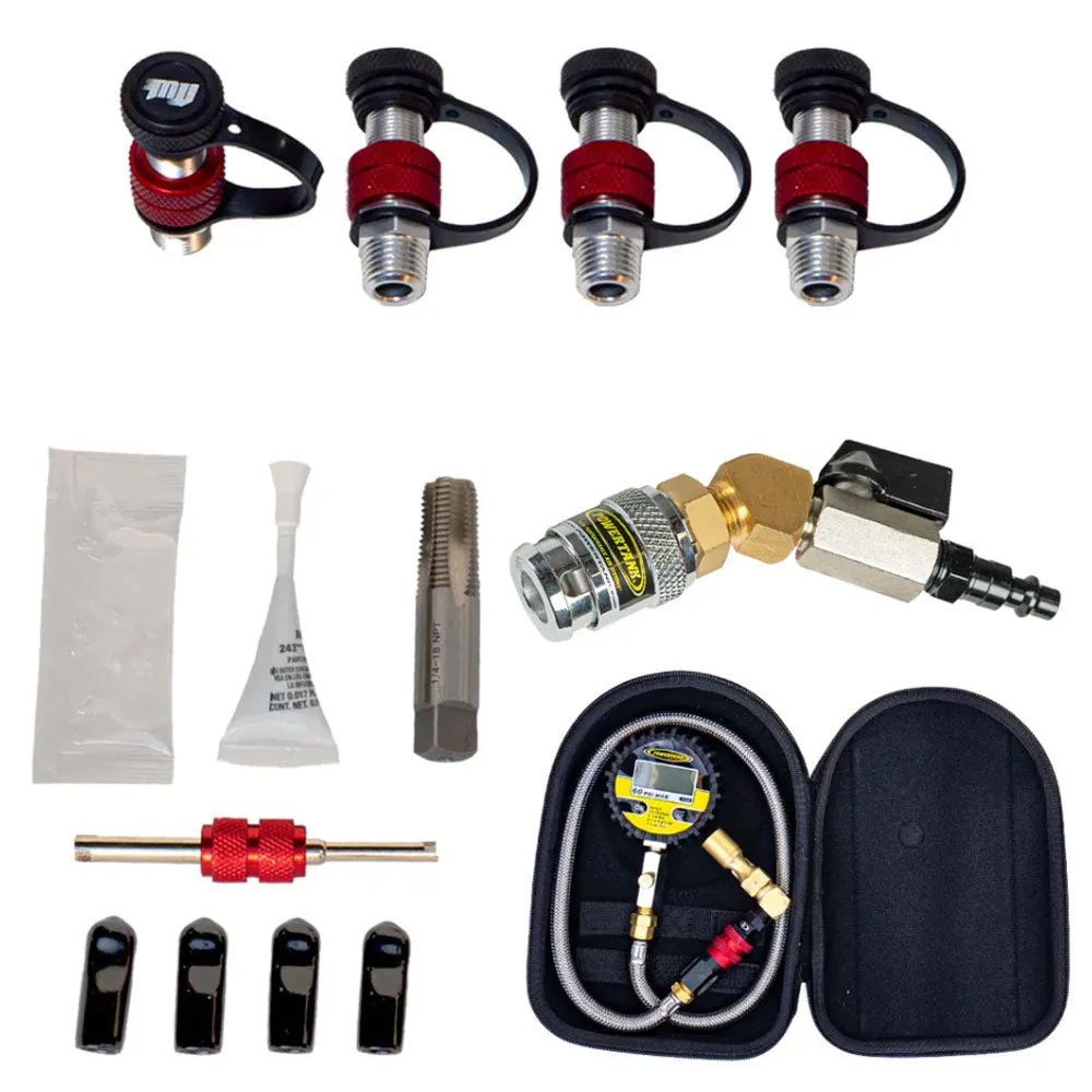 Power Tank - Monster Valve Tap (MV1) - Tap Install - Rapid Tire Air Up & Air Down Kit