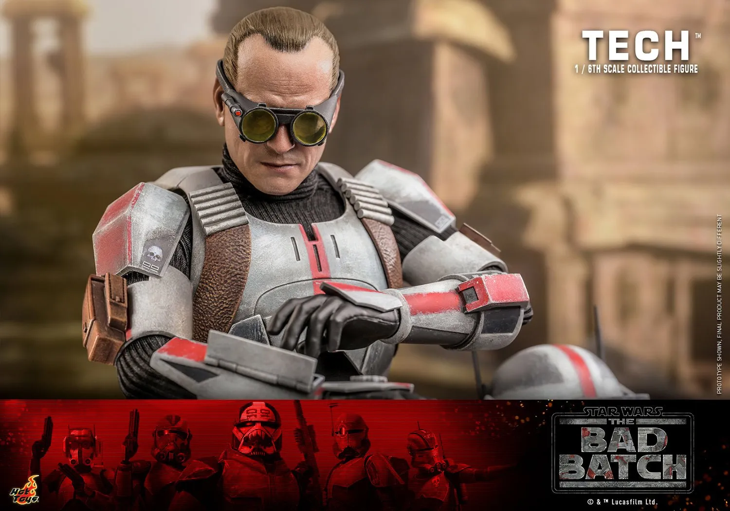 PRE-ORDER: Hot Toys Star Wars The Bad Batch Tech Sixth Scale Figure