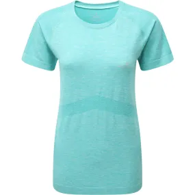 Ronhill Infinity Marathon Short Sleeve Womens Running Top - Blue