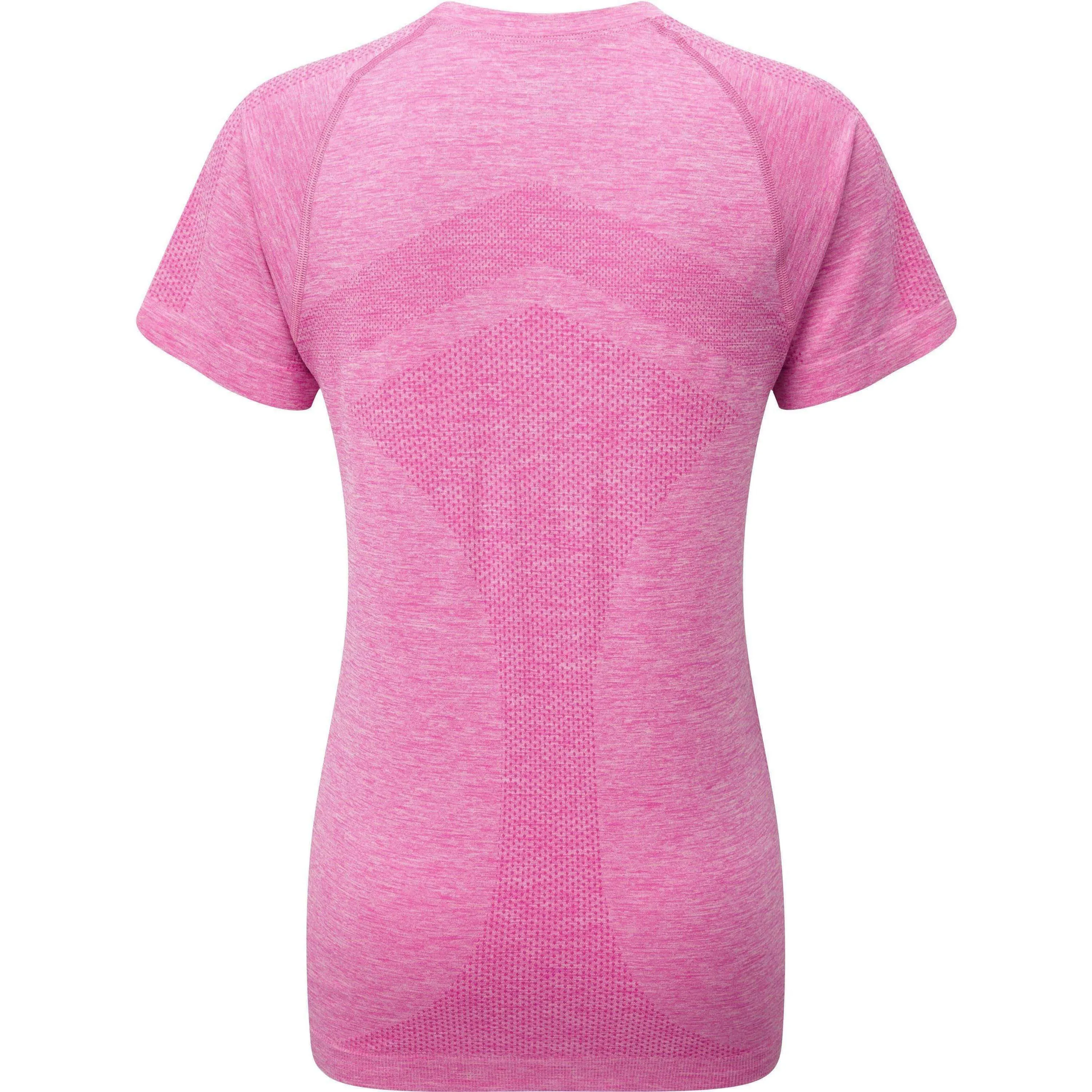 Ronhill Infinity Marathon Short Sleeve Womens Running Top - Pink