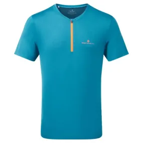 RONHILL - Men's Tech 1/2 Zip Short Sleeves Tee