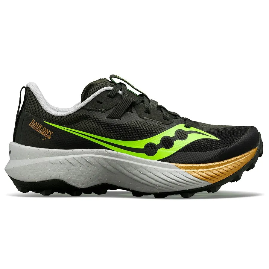 Saucony Endorphin Edge | Umbra / Slime | Mens