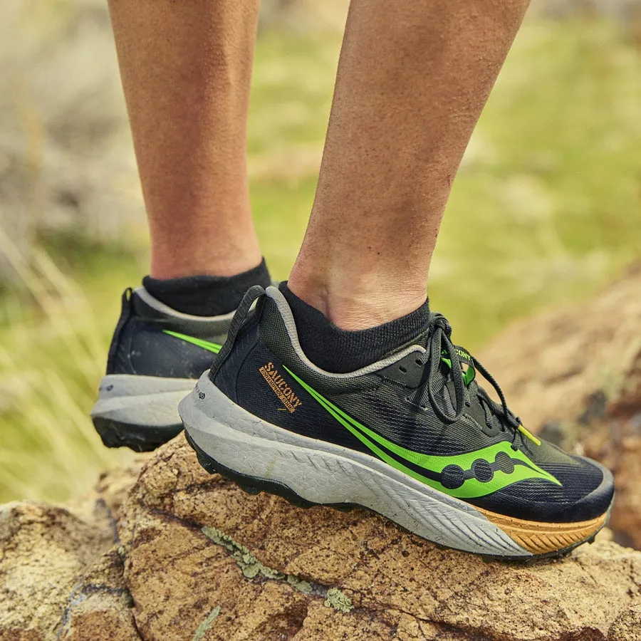 Saucony Endorphin Edge | Umbra / Slime | Mens