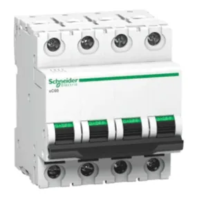Schneider 20 A Four Pole B-Curve MCB xC60 -  A9N4P20B