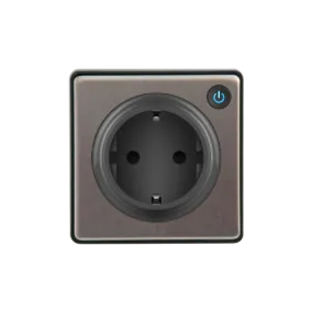 Smart Socket (Non-UK) - Stainless Steel