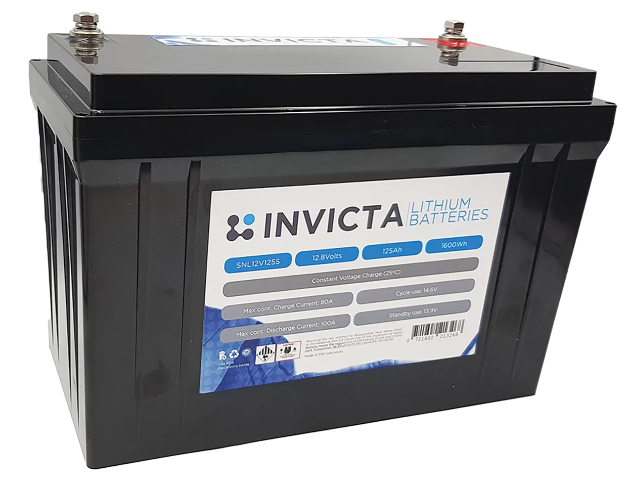 SNL12V125S Invicta Lithium