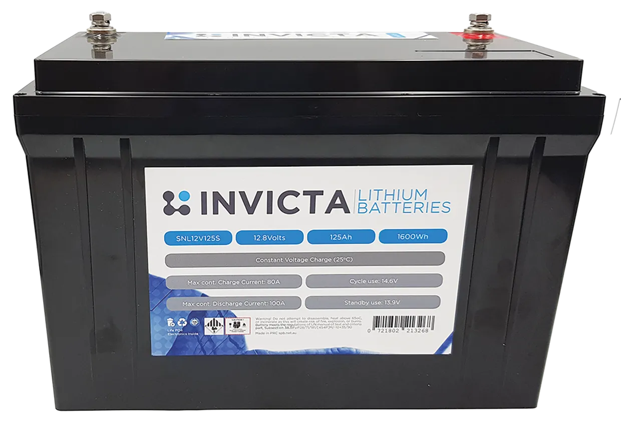 SNL12V125S Invicta Lithium