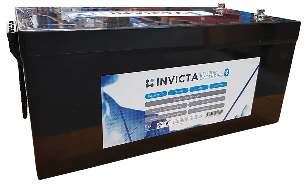 SNL12V300BT Invicta Lithium