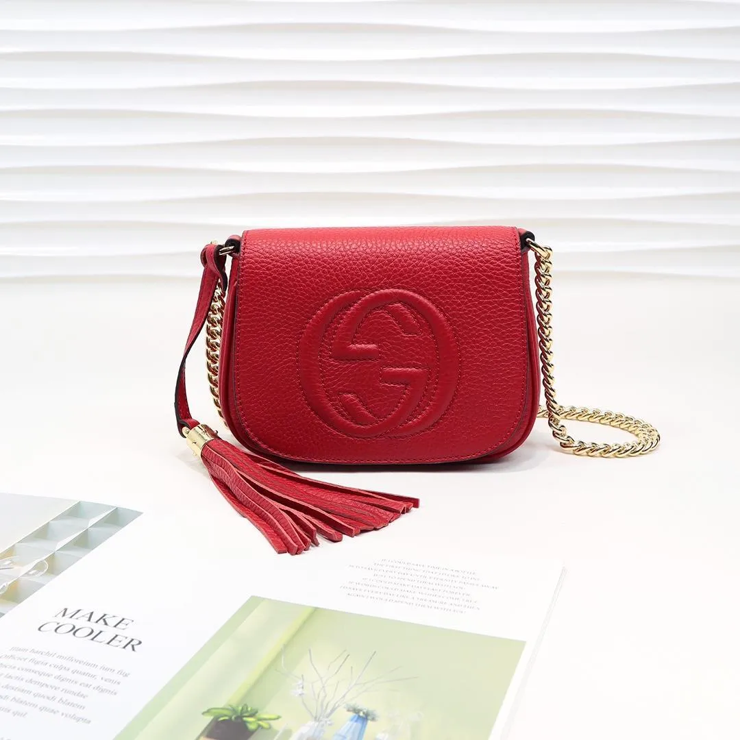 Soho Leather Chain Bag