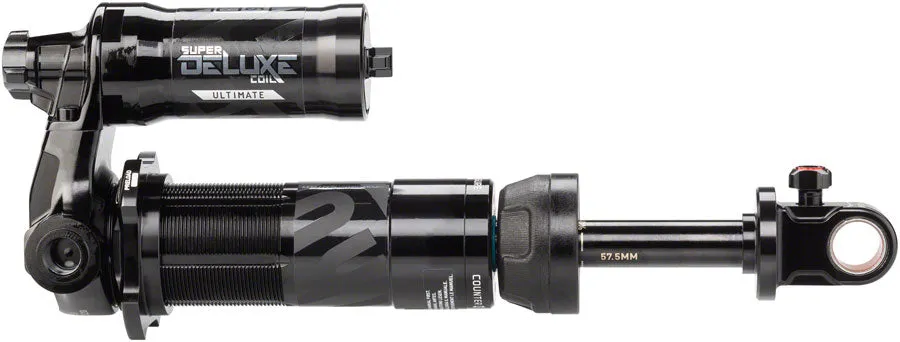 Sram Rear Shock Super Deluxe Ultimate Coil RCT (205x57.5) LReb/LComp, 320lb LockoutForce, Standard Trunnion (includes 8x25 hardware) 2018  Transition Sentinel