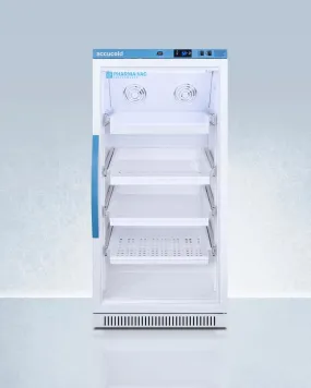 Summit ARG8PVDR 8 CU.FT. Upright Vaccine Refrigerator With Removable Drawers