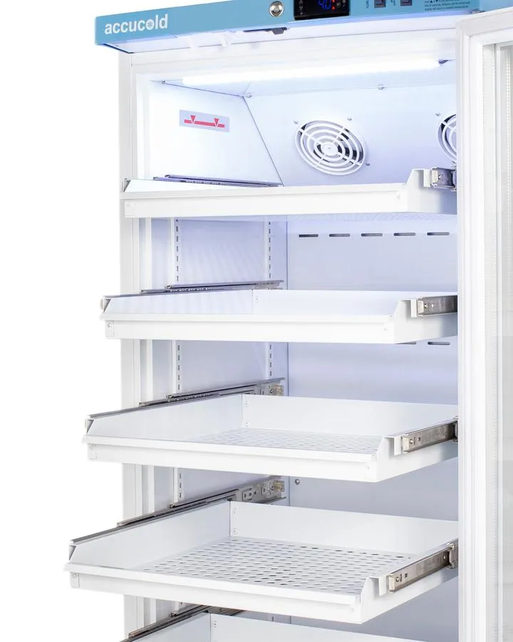 Summit ARS15PVDR 15 CU.FT. Upright Vaccine Refrigerator With Removable Drawers