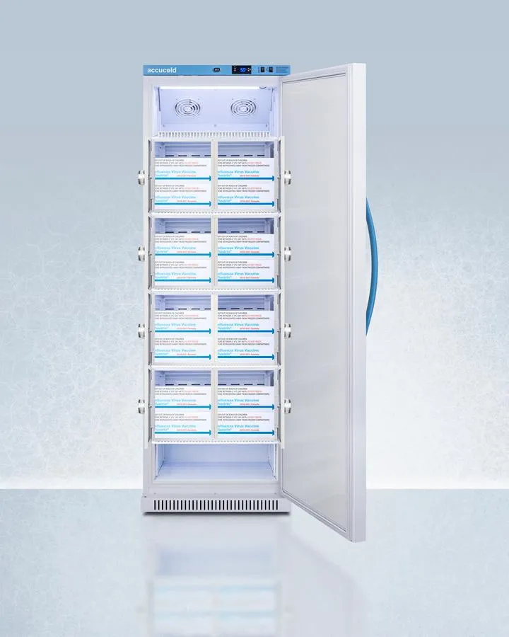 Summit ARS15PVLOCKER 15 CU.FT. Upright Vaccine Refrigerator With Interior Lockers