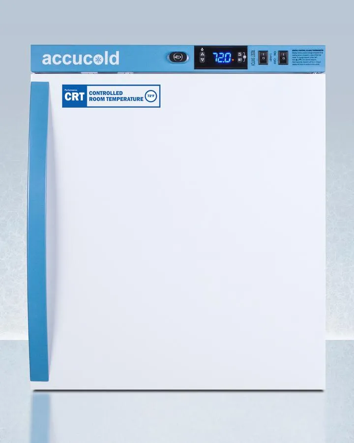Summit ARS1PVCRT 1 CU.FT. Compact Controlled Room Temperature Cabinet