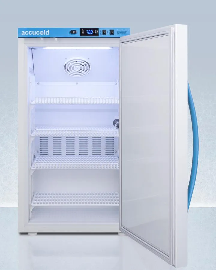 Summit ARS3PVCRT 3 CU.FT. Counter Height Controlled Room Temperature Cabinet