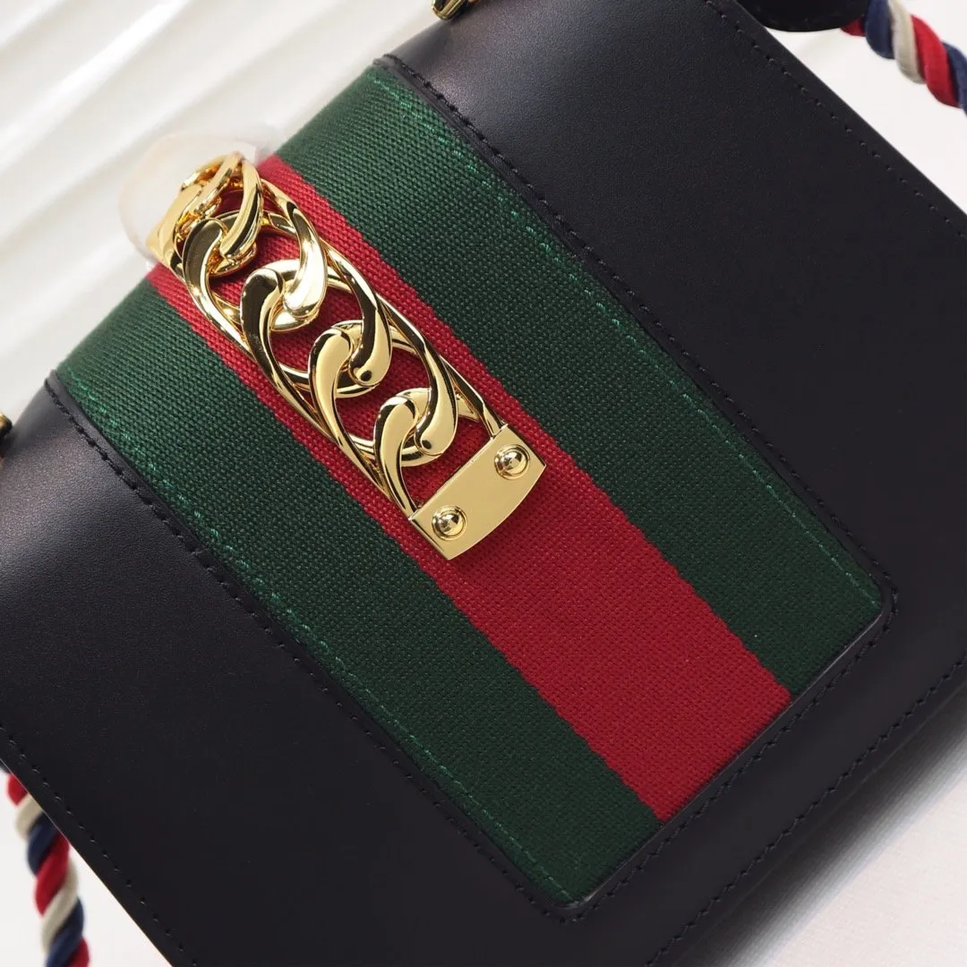 Sylvie leather mini bag 20CM