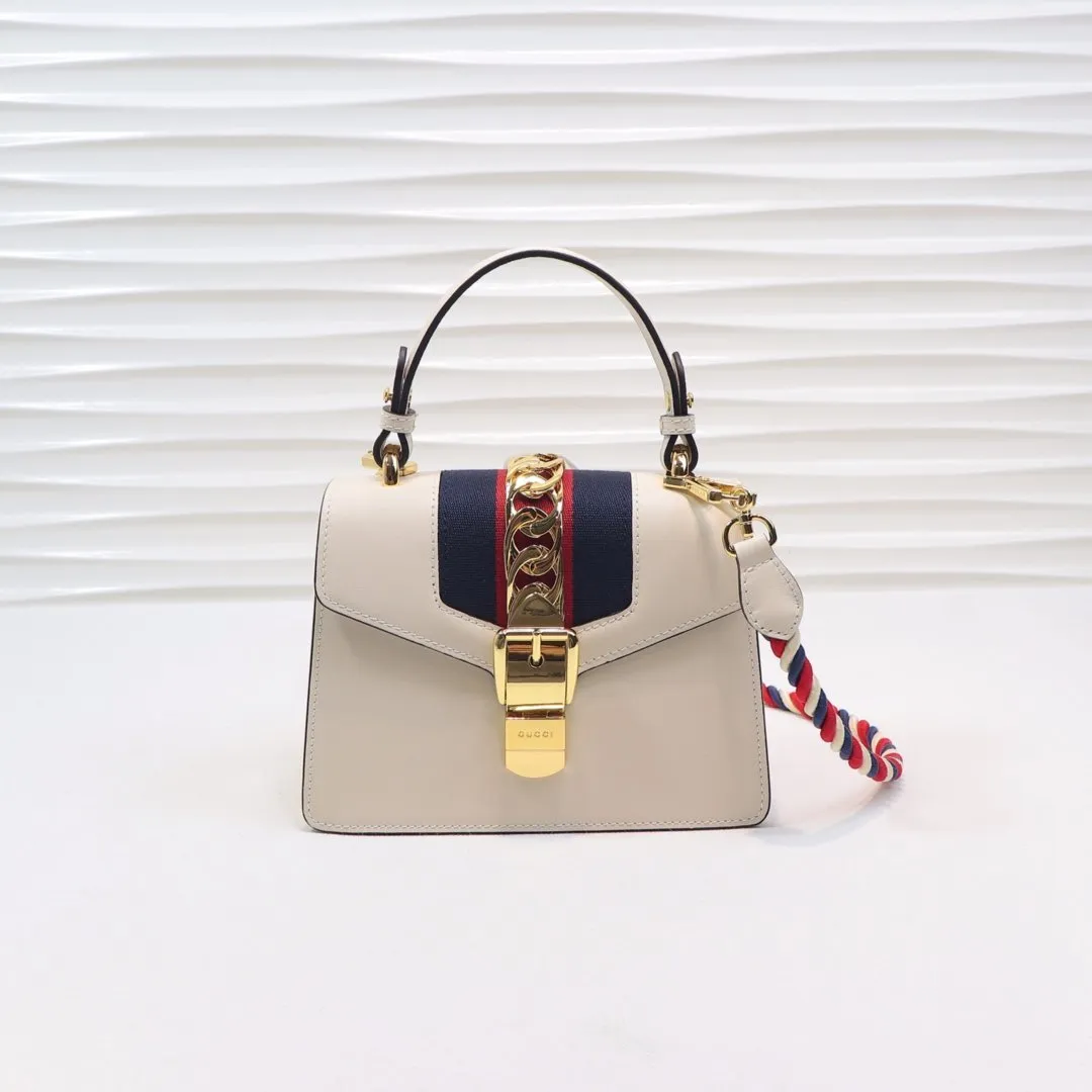 Sylvie leather mini bag 20CM