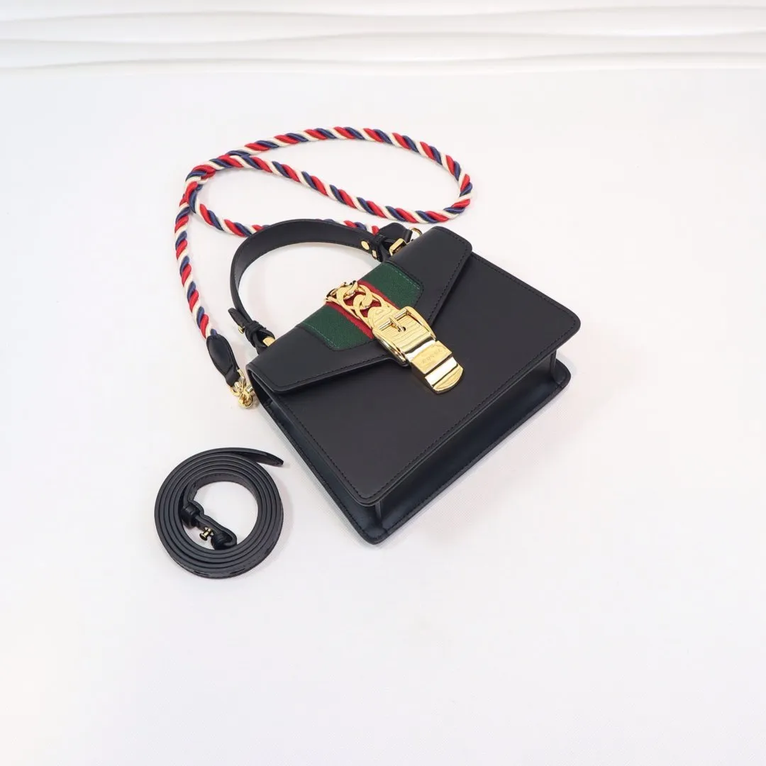 Sylvie leather mini bag 20CM