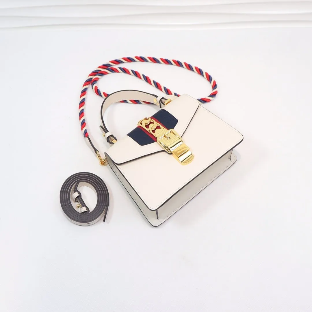 Sylvie leather mini bag 20CM