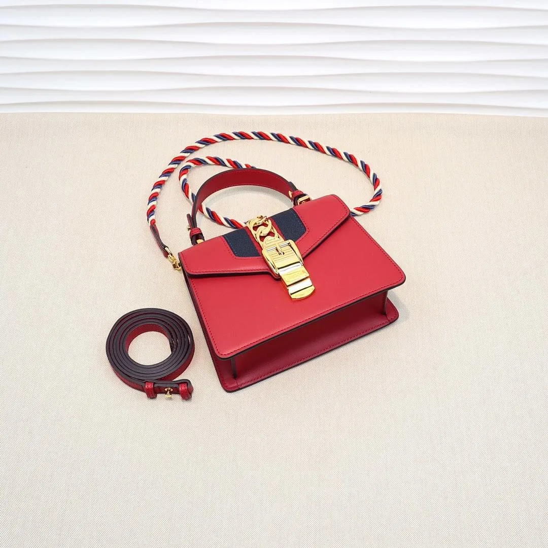 Sylvie leather mini bag 20CM
