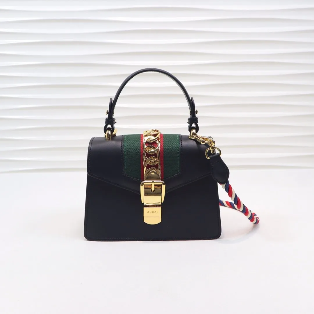 Sylvie leather mini bag 20CM