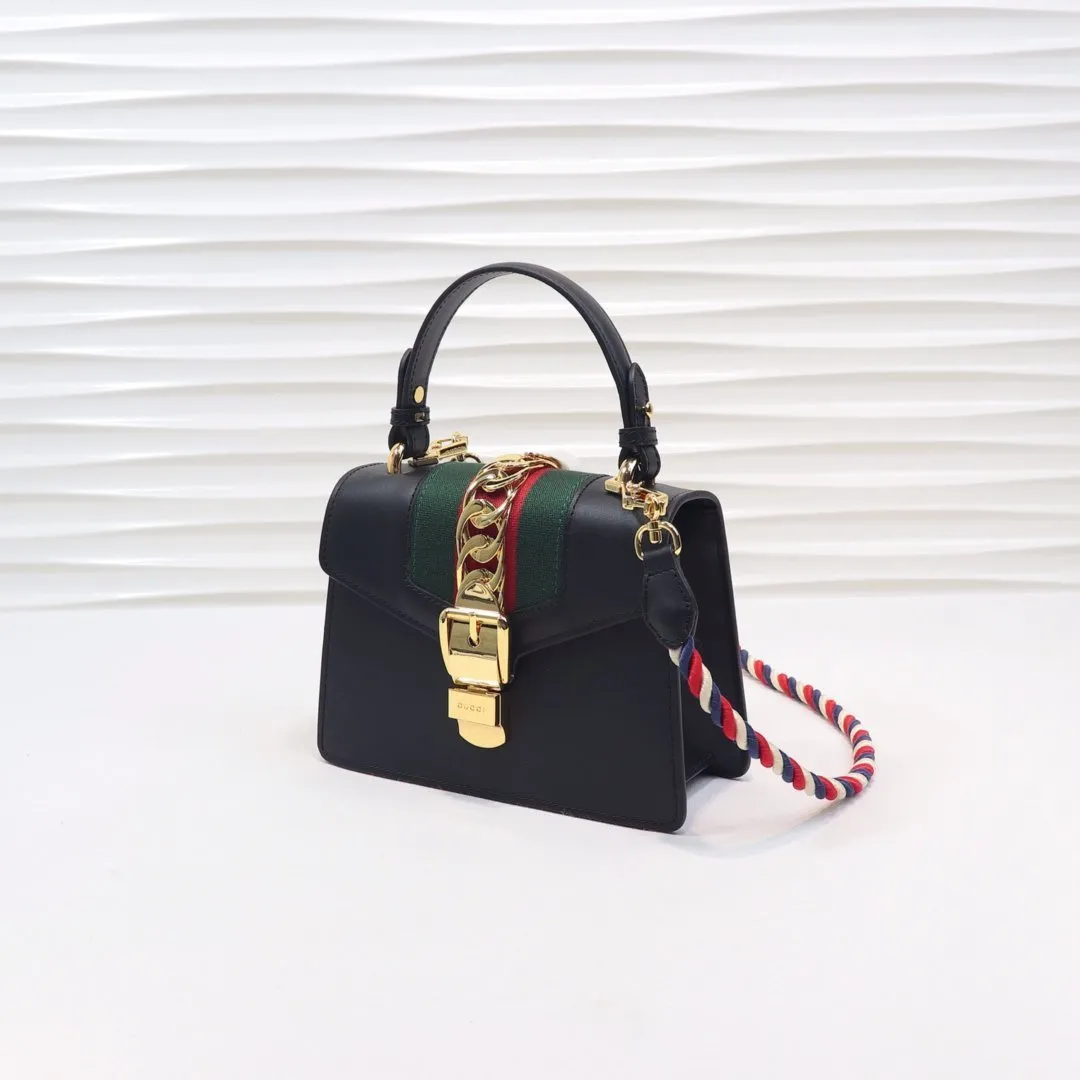 Sylvie leather mini bag 20CM