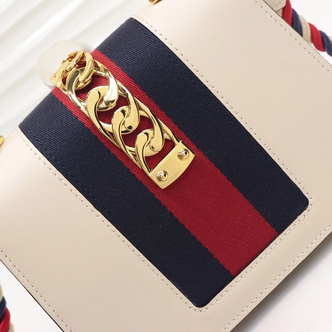 Sylvie leather mini bag 20CM