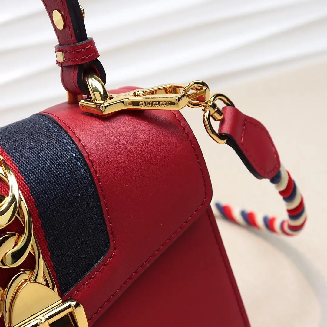 Sylvie leather mini bag 20CM
