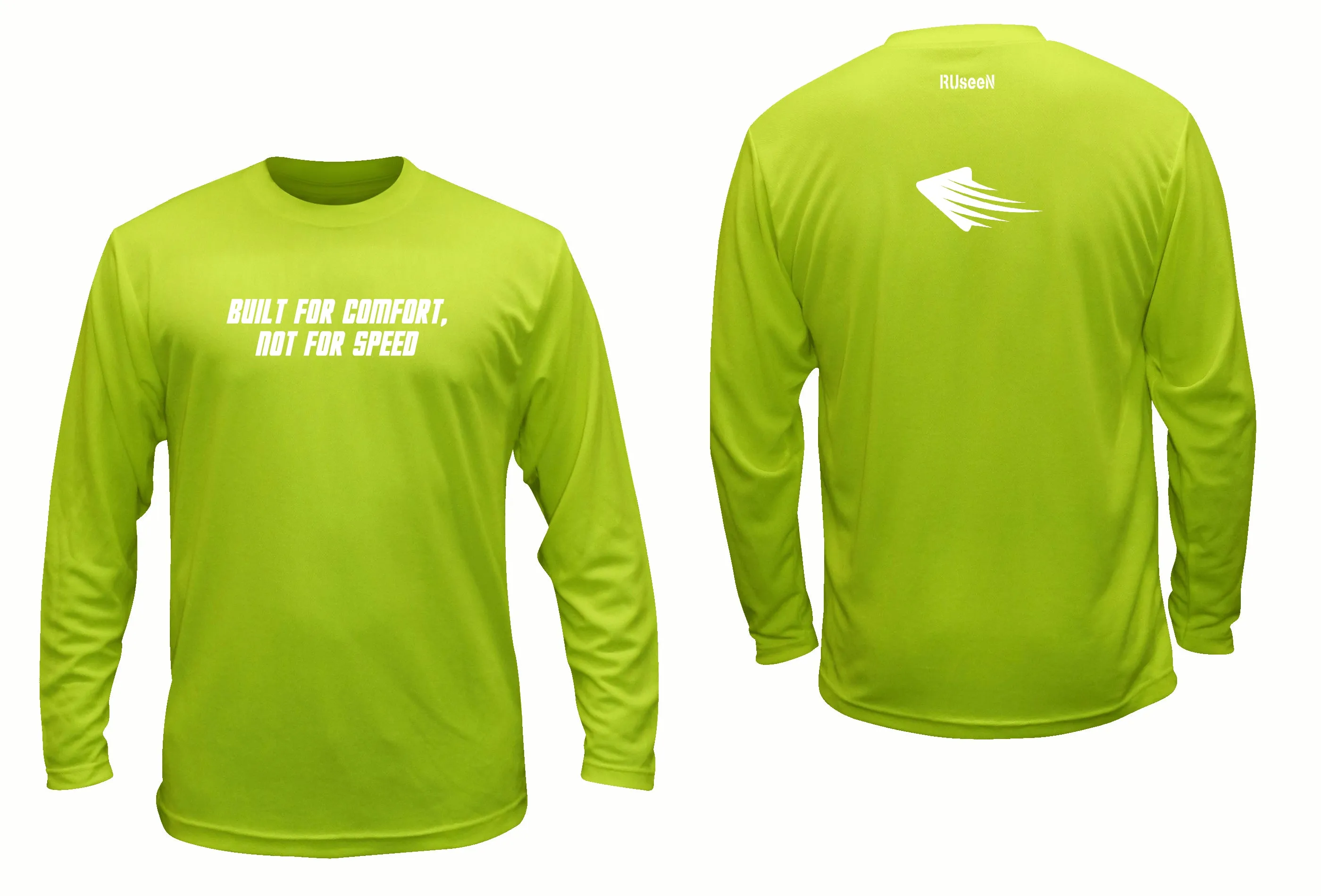Unisex Reflective Long Sleeve - Comfort Not Speed