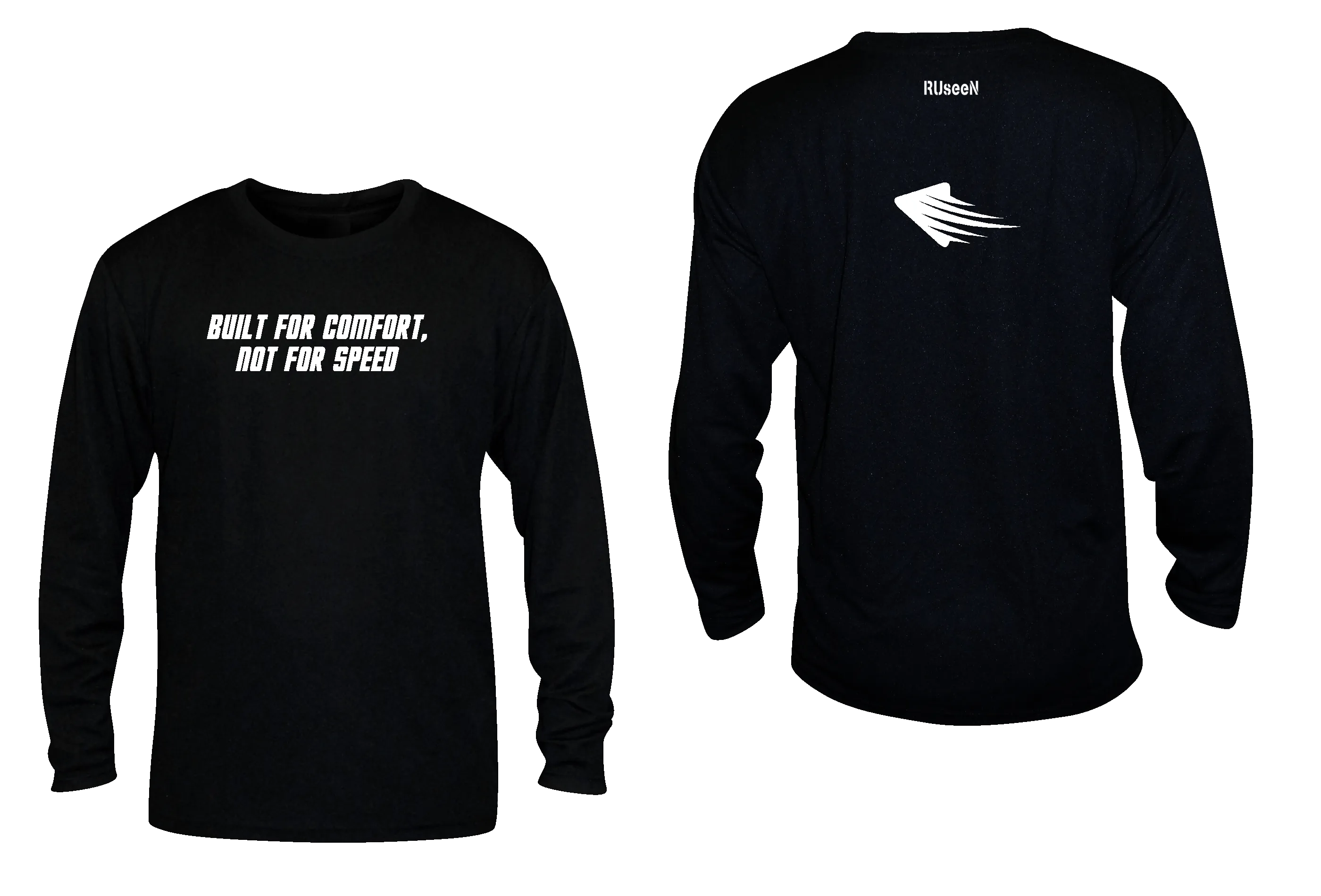 Unisex Reflective Long Sleeve - Comfort Not Speed
