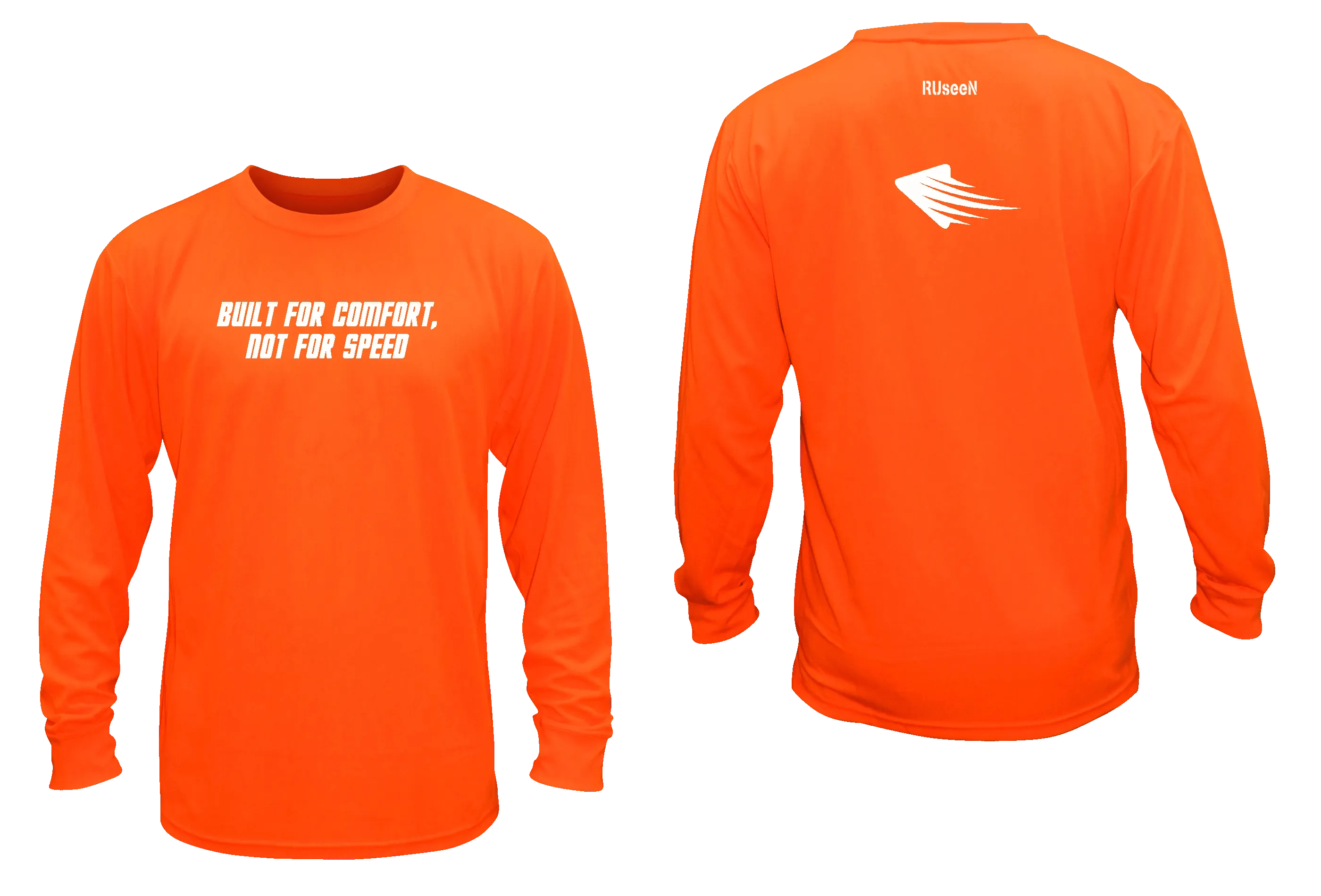 Unisex Reflective Long Sleeve - Comfort Not Speed