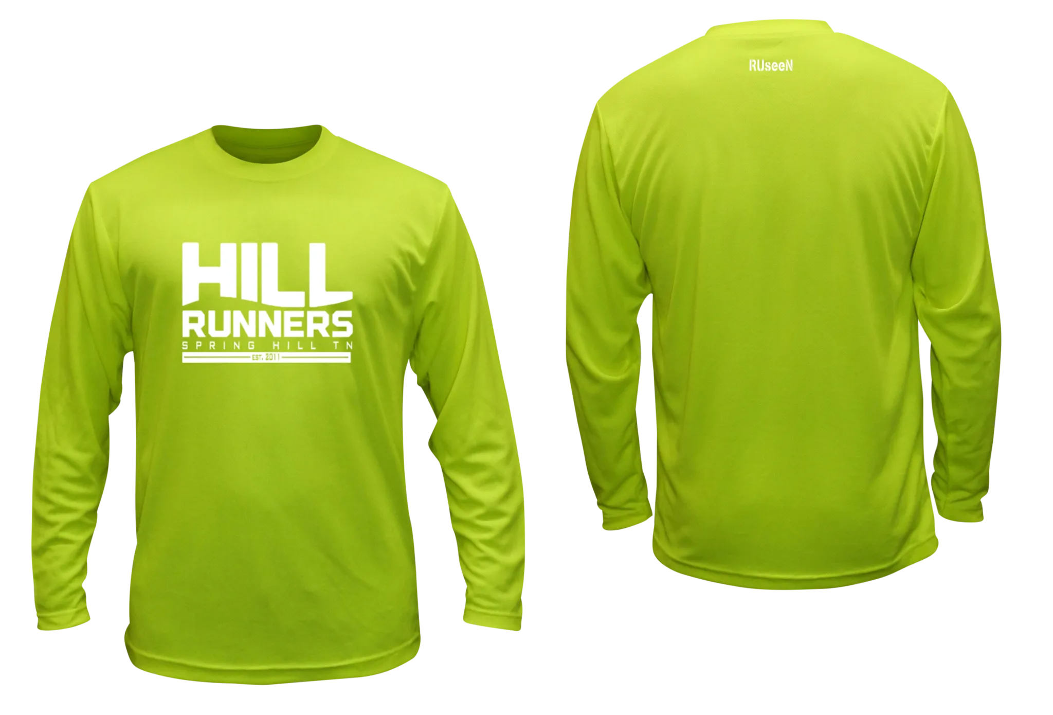 Unisex Reflective Long Sleeve Shirt - Hill Runners TN