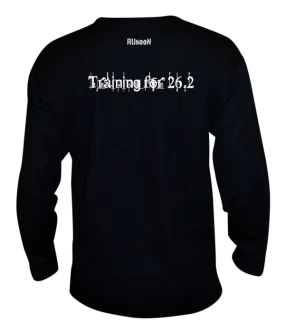 Unisex Reflective Long Sleeve Shirt - Training for 26.2