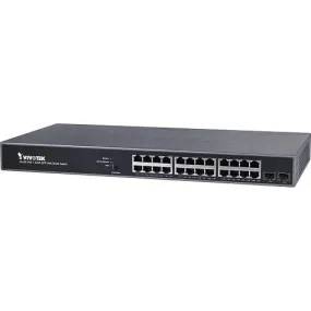 VIVOTEK AW-GEV-264B-370 24xGE PoE   2xGE SFP Web Smart Managed Switch