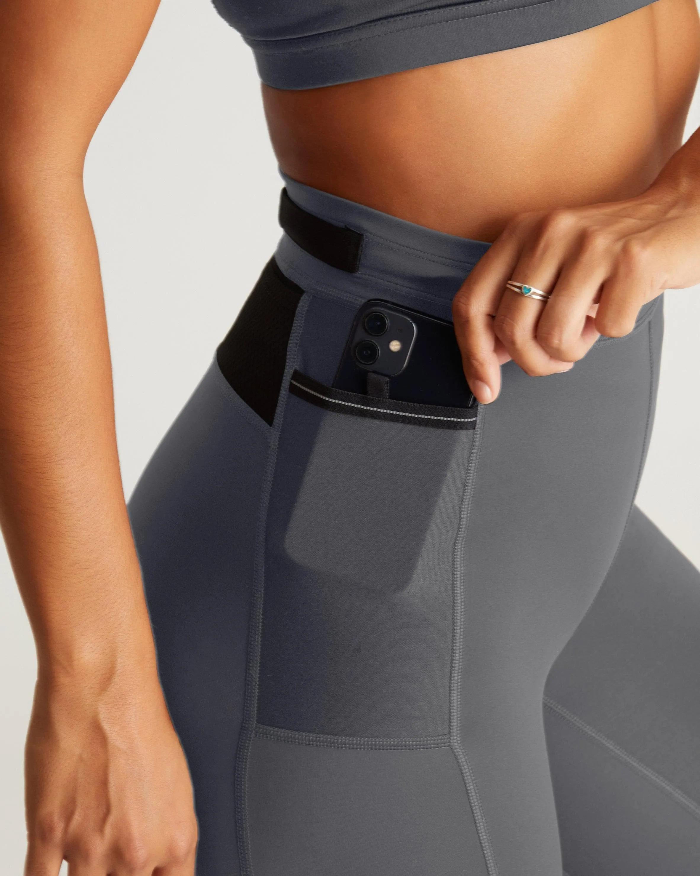 Women's Distance Full Tight in Hudson Grey