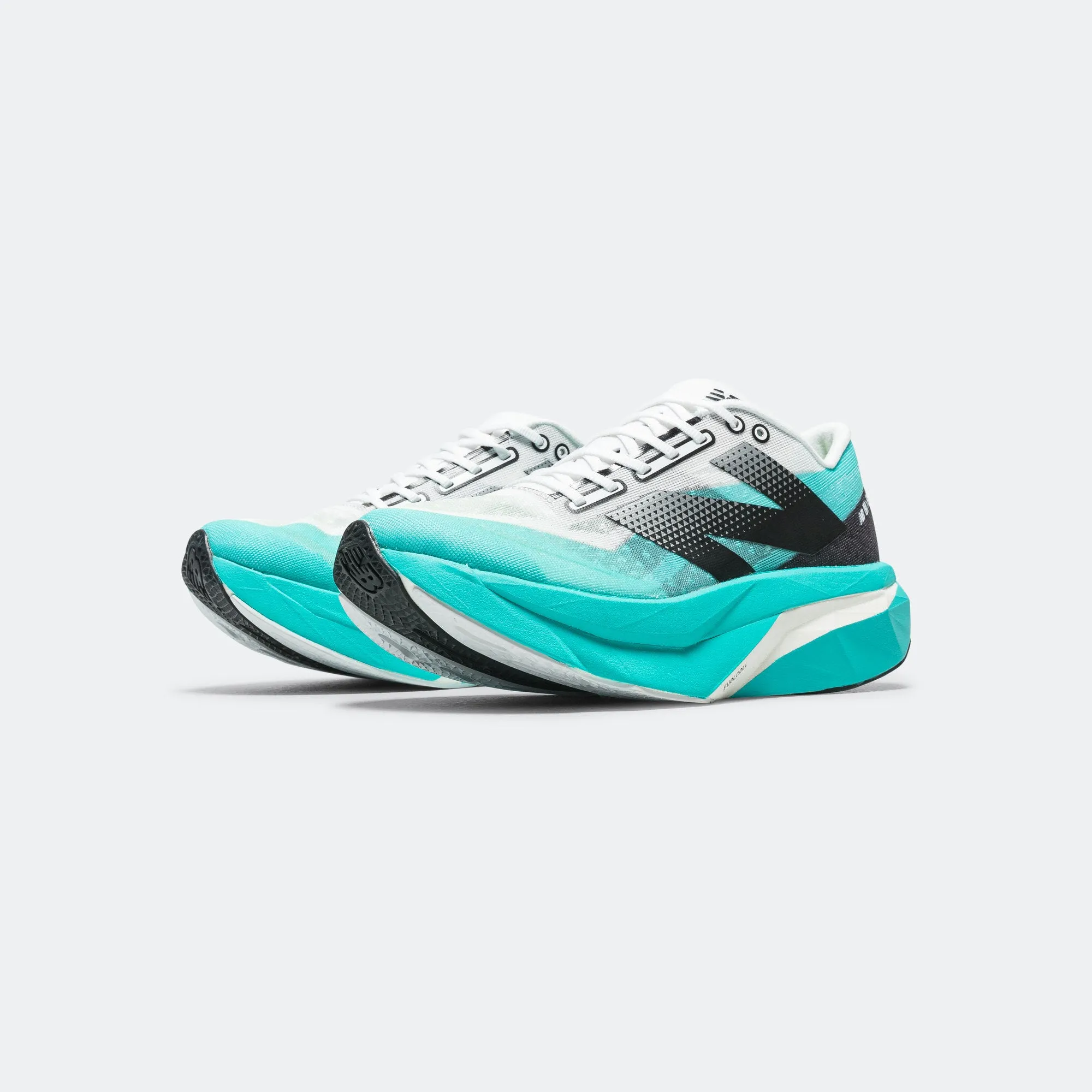 Womens FuelCell SuperComp Elite v4 - White/Teal