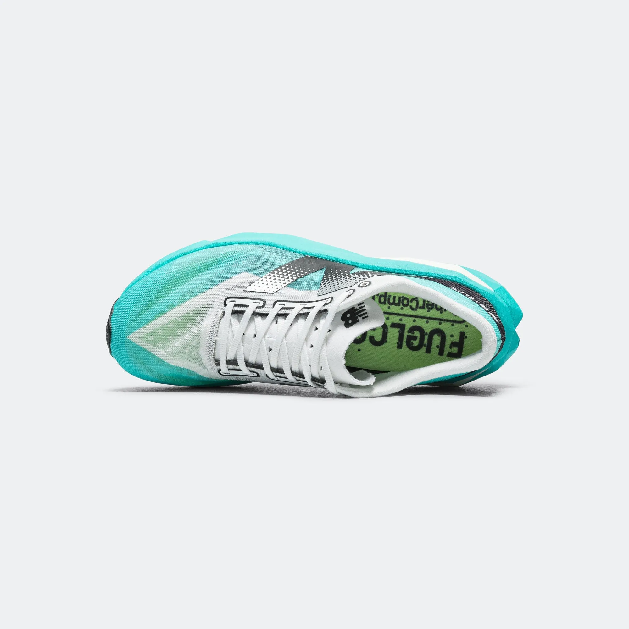 Womens FuelCell SuperComp Elite v4 - White/Teal