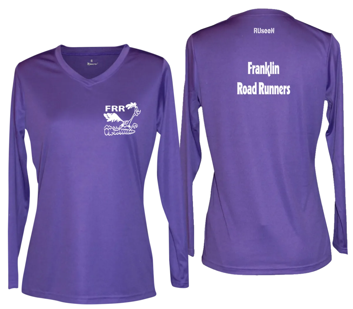 Women's Reflective Long Sleeve Shirt - Franklin Road Runners