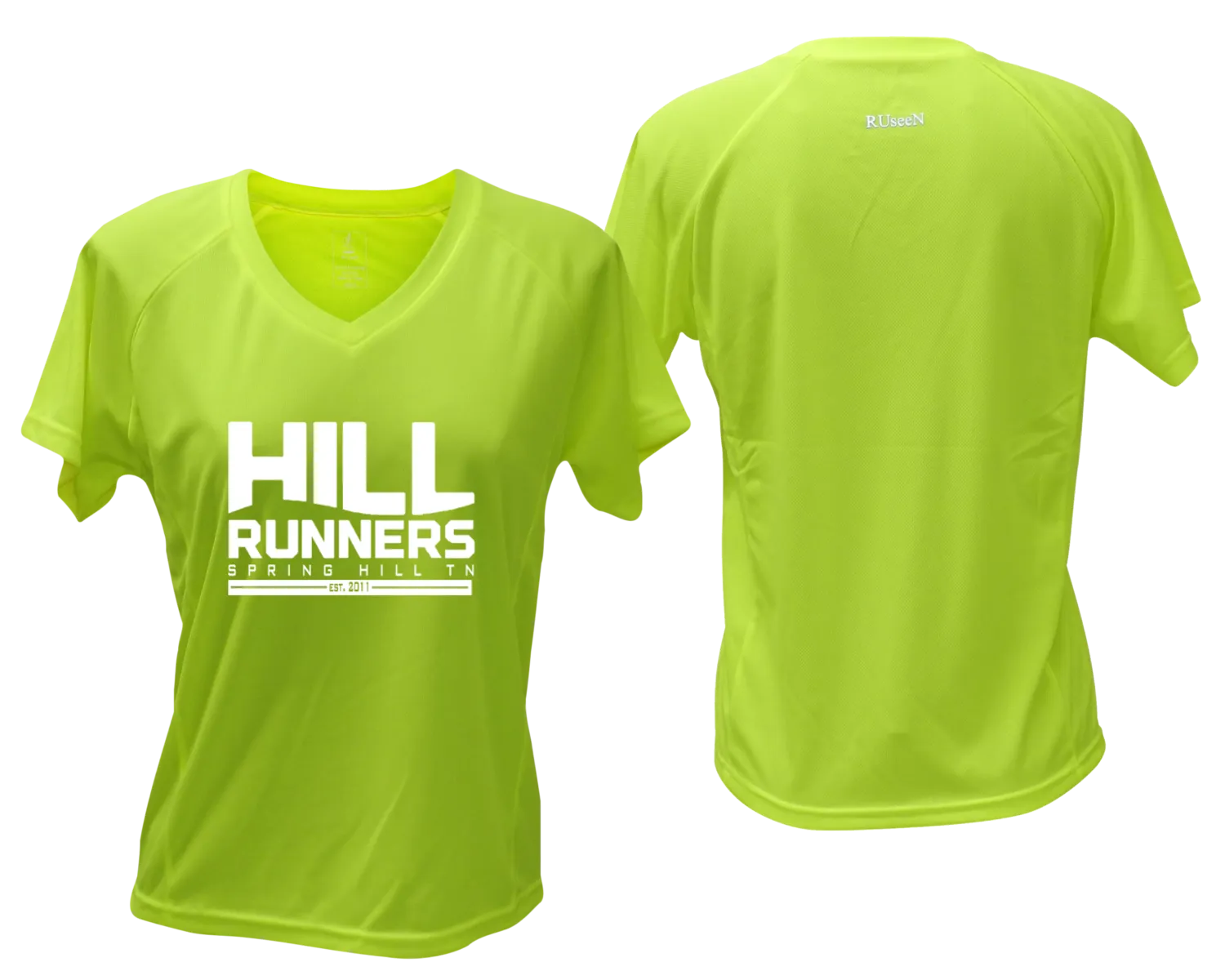 Women's Reflective Short Sleeve Shirt - Hill Runners TN