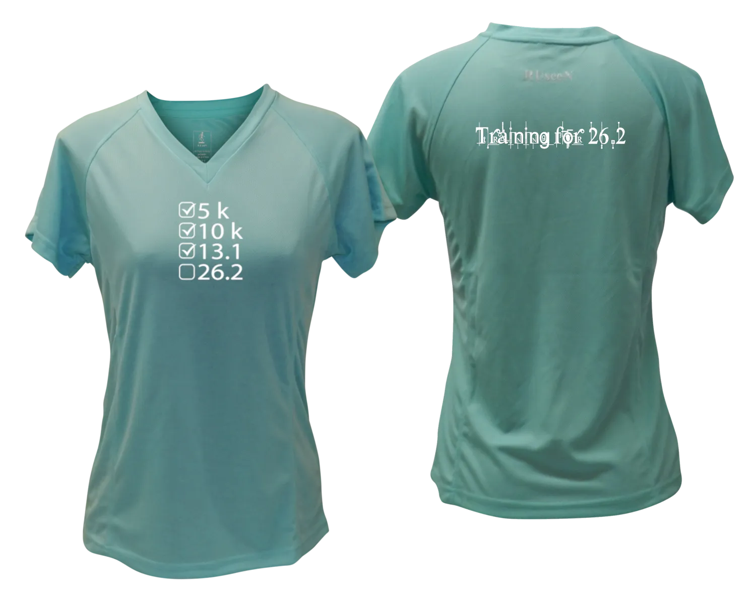 Women's Reflective Short Sleeve Shirt - Training for 26.2