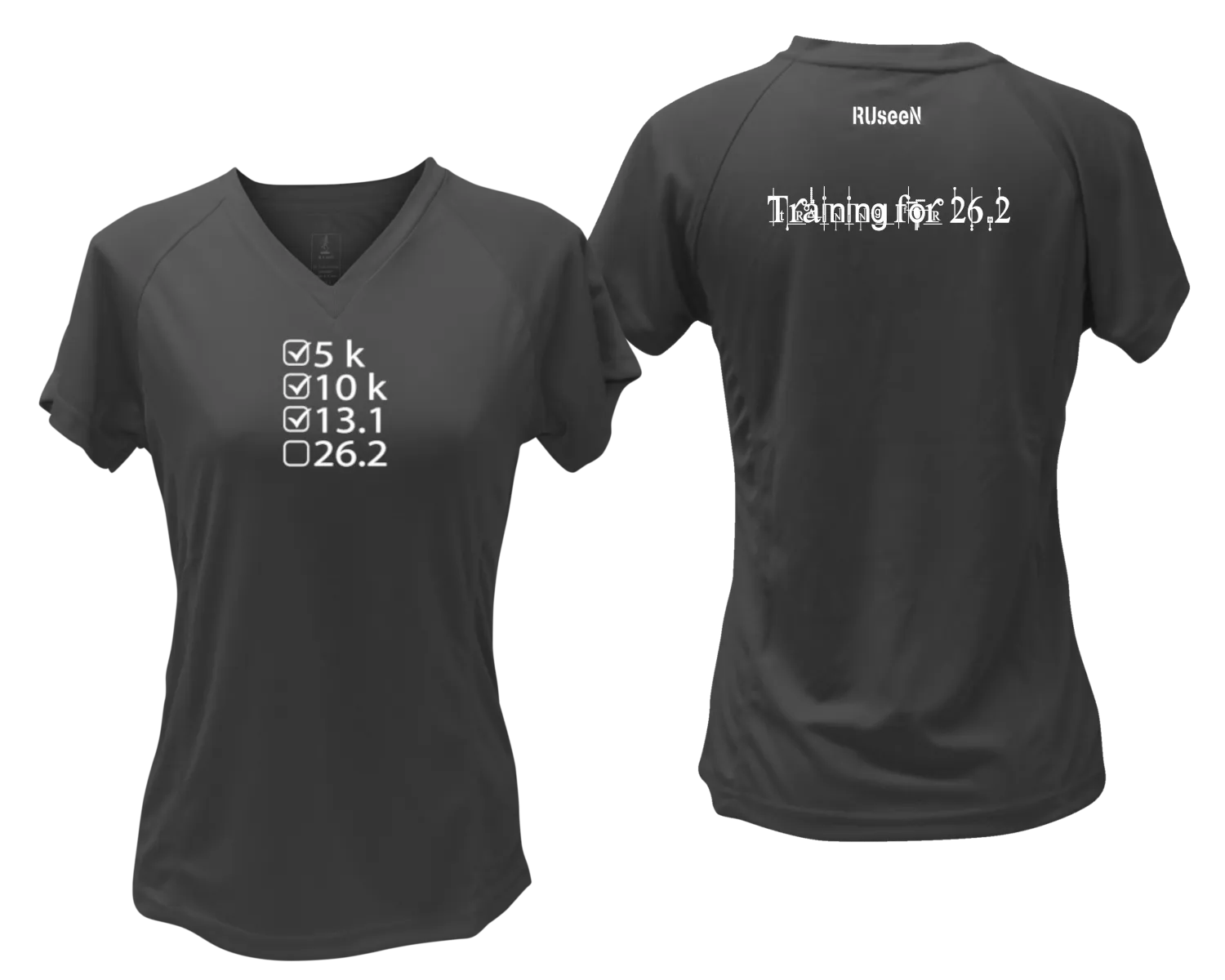 Women's Reflective Short Sleeve Shirt - Training for 26.2