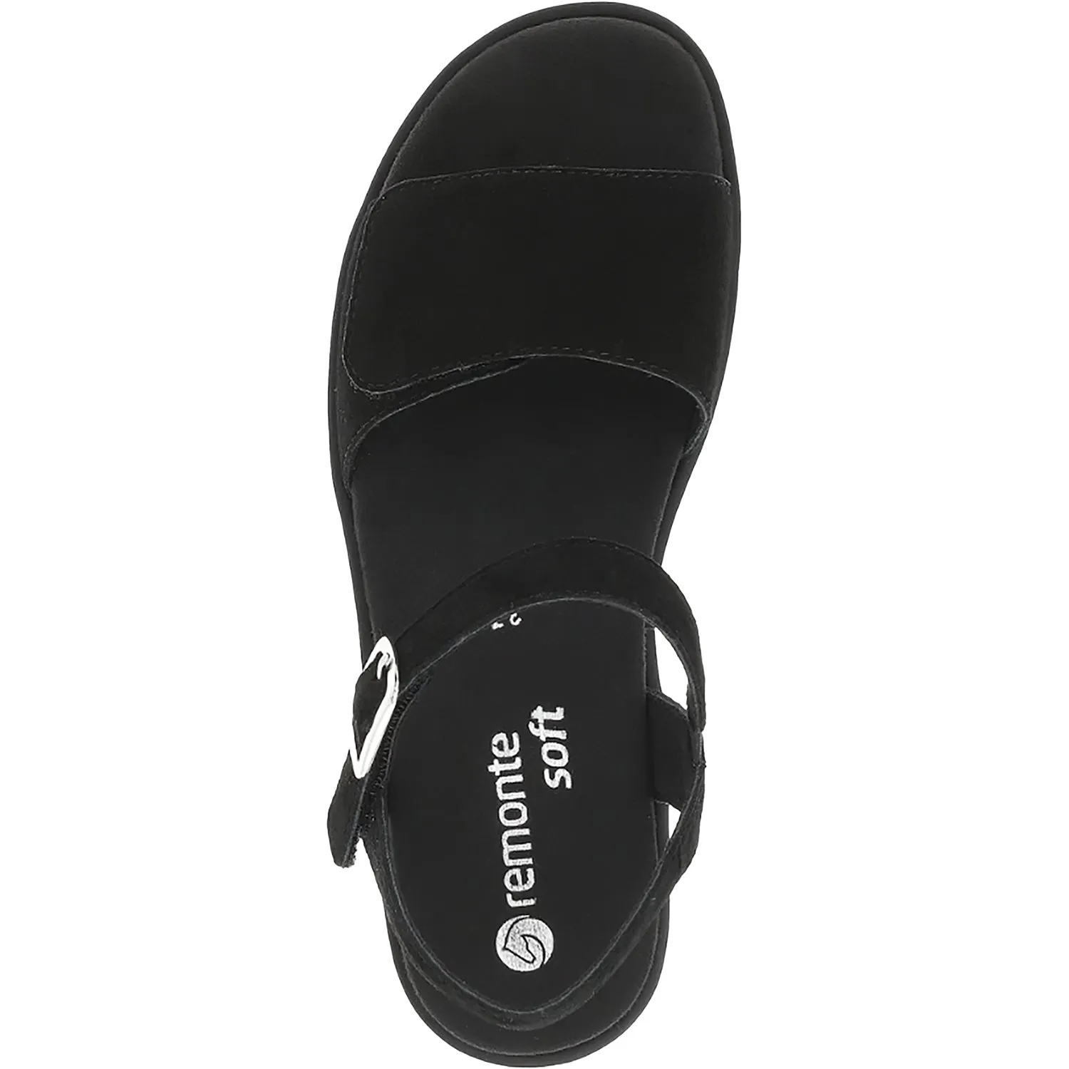 Women's Remonte D1N50-00 Black Suede